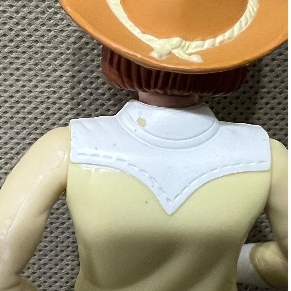 Vintage 2001 Fisher Price Loving Family Cowgirl Dolls Mother Daughter Western